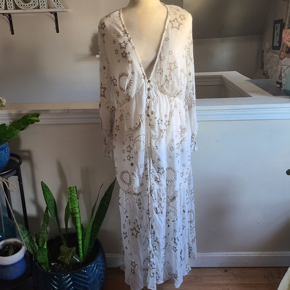 NWT Altar'd State Arula Celestial Duster Size X